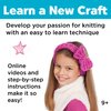 Creativity for Kids Quick Knit Headband Making Kit - Kids Knitting Kit for Beginners - DIY Projects for Kids