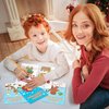 Unbess 24Pcs Merry Christmas Gingerbread Man Coloring Book - Xmas Color-in Pages Booklet Art Drawing Party Favors Holiday Gifts Home School Classroom Activity Supplies for Kids