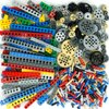 Technical-Parts-Beams-Gears Bricks Bulk Pins Connectors, Compatible with Car-Motors Accessories Building Blocks Sets MOC Buildings Toys for Adults Kids Age 6+