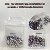 LBPEPAMZ 2000PCS Colorful Rhinestones Nail Art Charms Multi Shape Crystal Flat Back Nail Gems 3D Mini Heart Star Flower Nail Diamonds Kawaii Nail Crafts Acrylic Nail Rhinestone Diamonds for Women Nail