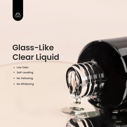 beetles Gel Polish 15ml/0.51fl oz No Wipe Top Coat, High Gloss Shiny Long-Lasting Clear Gel Top Coat, Soak Off Nail Lamp Nail Gel, Home DIY Professional Manicure and Nail Salon