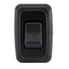 American Technology Components Single SPST On-Off Switch with Bezel, 12-Volt, for RV, Trailer, Camper (Black)
