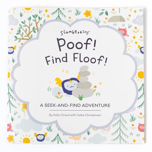 Slumberkins Poof! Find Floof! Book + Sky Peep Egg Mini Plush + Red Panda Egg Mini Plush - Easter Gift Set, SEL Social Emotional Learning Toys for Boys & Girls