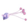 Mice Furry Pet Cat Toy, 8.7in Christmas Mouse Cat Toy Set for Cat Kitten