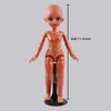 UCanaan 10 Pcs Doll Stand - Action Figure Stands with Expandable Waist Wire for 8"-14" Dolls doll stands for 8 to 12inch dolls Suitable for 1/6 Dolls Accessories，action figure stand-Black