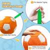 Smartwo Curve Soccer Ball for Kids Size 4, Swerve Soft Soccer Ball for Boys and Girls, Indoor and Outdoor Activities Games, Safe Kick Play in Inside House, Backyard and Lawn, Comes with Pump