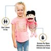 14" Susie, Peach Girl, Hand Puppet