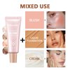 Natural Glow Illuminator Glotion, Hydrating Makeup Highlighter for Face & Body, Liquid Highlighter to Glow, Sheer to Light Buildable Coverage Long Lasting Vegan & Cruelty-Free, Medium