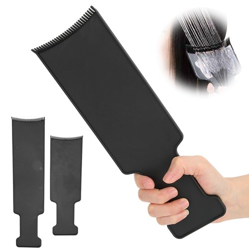 Hair Color Balayage Board, Professional Coloring Board, Diy Round Comb Hair Dyeing and Bleaching ...