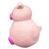 Latex with Rubber Tumbler Dog Toy 5" H (Pig)