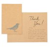 36 Pack Bird Design Blank Cards and Envelopes 4x6 for All Occasions, Birthday, Thank You, Kraft Paper Notecards