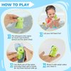 Dinosaur Bath Toys Light-Up Cibolar 6 Packs Floating Bath Toys Set for Baby Toddlers Kids in Birthday Easter Christmas Shower Pool Bath Toys Boys Girls Children Preschool Bathtub Bathroom