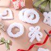 Hotop 39.2FT Pipe Cleaners Craft 30mm Super Chunky Chenille Stems White Extra Thick Jumbo Pipe Cleaners Super Colossal Stems Craft Supplies for Beginners Kids DIY Art Crafts Decorations Make Animals