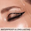 evpct 1Pcs Black Waterproof Colored Eyeliner Liquid Eye Liner Set Long Lasiting Ultra-fine Speed Dry Colorful Liquid Eyeliner