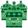 Big Dot of Happiness St. Patrick's Day - Treat Box Party Favors - Saint Paddy's Day Party Goodie Gable Boxes - Set of 12