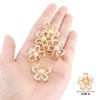 YISSION 12PCS Small Flower Hair Clips for Women Girls Daisy Hair Clip Cute Hair Barrettes Metal Hair Claw Clips Tiny Flower Hair Clips with Pearl for Thin Thick Hair Mini Gold Flower Claw Clips Hair