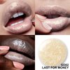 FOCALLURE High Shine Glitter Lip Gloss,Hydrates and Soothes Lips for a Gorgeous,Delivers a Non-sticky Glossy finish,Long-lasting Shine & Fuller-looking Lip Makeup,GD02 LUSTFORMONEY