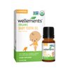 Wellements Organic Baby Tooth Oil | Soothing Massage Oil for Tiny Gums, Helps Make Teething Happy, Made with Safe and Effective Certified Organic Ingredients | 0.5 Fl Oz. 4 Months +