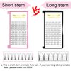 Premade Fans Eyelash Extensions Short Stem Premade Volume Eyelash Extensions 5D-C-0.10-17 Volume Lash Extensions Pre made Lash Fans C D Curl .07 .10(5D-C-0.10,17mm)