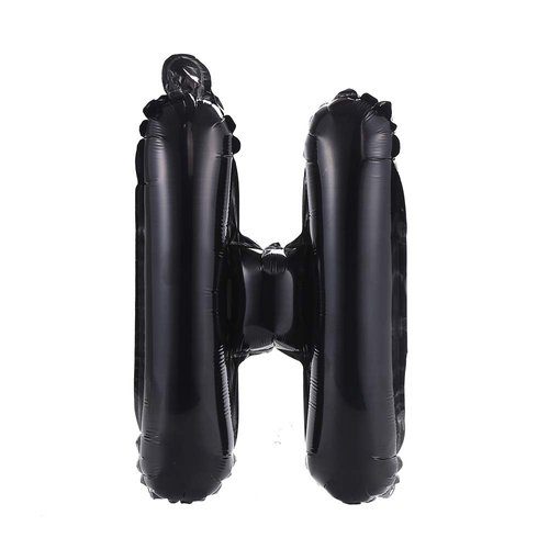 YPSelected Happy Birthday Balloons Banner 16 Inch Hanging Birthday Balloons 3D Silver Foil Letter Balloons for Kids and Adults Birthday Party Decorations Supplies (Red Black)