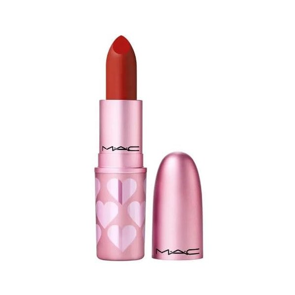 MAC M.A.C Matte Lipstick Mother's Day Hearts Edition - Chili, 0.1 Ounce (Pack of 1)