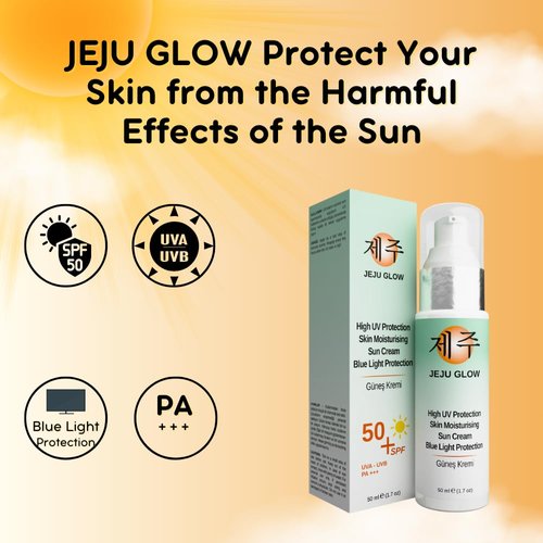 50 SPF Face & Body Sunscreen – UVA, UVB & Blue Light Protection with PA+++ Filters