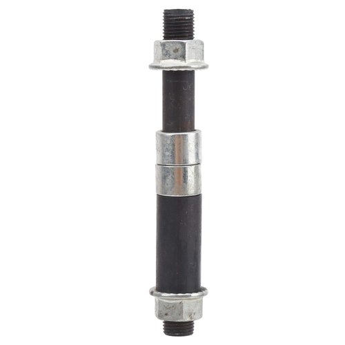 Dilwe Electric Scooter Front Wheel Axle, Steel Front Wheel Axle Wheel Bearing Replacement Accessories for 8 inch Electric Scooter 100x10mm Electric car scooter