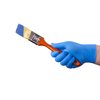 X3 Blue Nitrile Disposable Industrial Gloves, 3 Mil, Latex/Powder-Free, Food-Safe, Non-Sterile, Textured, Small, Box of 100
