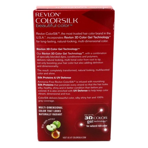 Colorsilk Permanent Hair Color, Medium Auburn (42/4R)