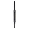 Arches & Halos Angled Brow Shading Pencil - Dual Ended Pencil and Brush with Highly Pigmented Color - Define, Detail and Build Brows - Vegan and Cruelty Free Makeup - Charcoal, 0.012 oz