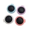 4 Pack Round Folding Travel Hair Brush with Makeup Mirror, Mini Pocket Hair Brush Comb Compact Pop Up Hair Massage Comb for for Purse Pocket Bag