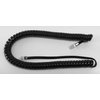 The VoIP Lounge Replacement Handset with Curly Cord for Shoretel Mitel IP Phone 230 115 265 565 560 530 210 110 560G 230G 565G Black