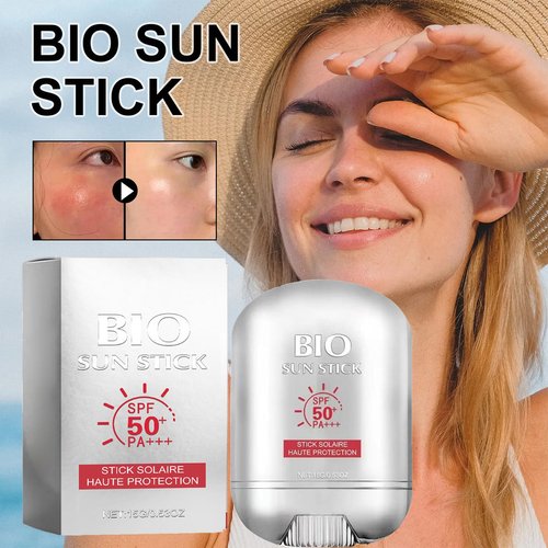 Peptide 9 Bio Sun Stick SPF50+, Unisex Beach Defense Water-Resistant Peptide 9 Sunscreen Stick Pro, Refreshing Non Greasy and Easy to Apply