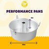 Wilton Angel Food Tube Cake Pan with Removable Inner Core, Durable Aluminum, 10-Inch