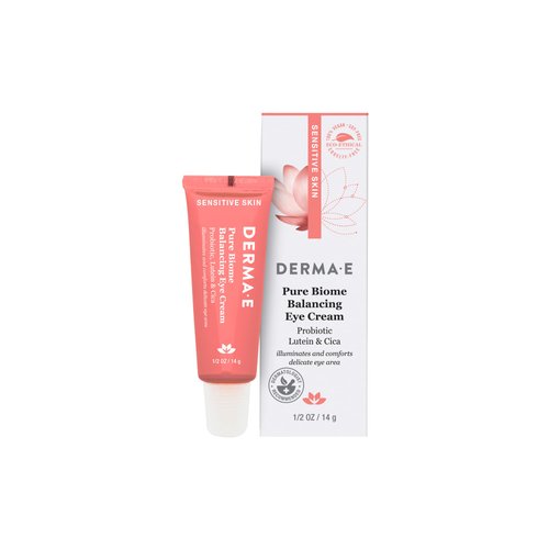 Derma E Pure Biome Balancing Eye Cream, 0.5 OZ