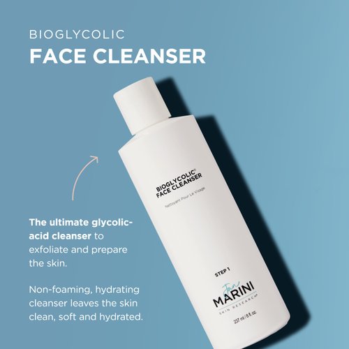 Jan Marini Skin Research Bioglycolic Face Cleanser - Facial Wash for Oily, Dry & Combo Skin - Personal Face Skincare - Skin Cleanser for Beauty & Personal Care - 8 fl oz