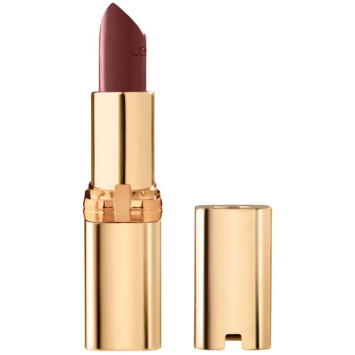 L’Oreal Paris Colour Riche Original Creamy, Hydrating Satin Lipstick with Argan Oil and Vitamin E, Worth It Intense, Rich Brown Lipstick, 1 Count