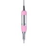 Rolabling Nail Drill Handpiece Electric Nail Drill File Machine Replacement Pen Manicure Pedicure Bit Tool (Pink)