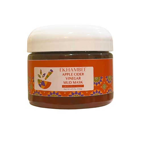 EKHAMBEE Mud Mask Vitamin C Clay Mask Facial Mask Blackhead Remover Mask Cleansing Face Mask Pore Minimizer For Face Acne Face Mask Facial Masks For Women Skin Care Products For Face – 4.5 Oz Jar