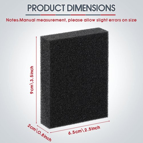 Card Dividers for Storage Boxes Trading Box Dividers Multifunction Card Sponge Shock Absorbing Sponge Suitable for Almost All Boxes to Fill Extra Space for Card Security, Black (20 Pcs)