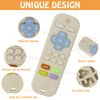 Teething Toys(2 Pack), Tinabless Baby Teether Toy Chew Toy for Babies 3-24 Months TV Remote Control Shape Teething Relief Baby Toys for Infants