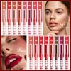 MIELIKKI Liquid Lipstick with Clear Lip Gloss, Dual Ended Lip Gloss, Moisturizing Lip Oil, High Pigmented Shine, Long Lasting, Lightweight, Non-Sticky, #07