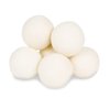 Wool Dryer Balls - Smart Sheep 6-Pack - XL Premium Natural Fabric Softener Award-Winning - Wool Balls Replaces Dryer Sheets - Wool Balls for Dryer - Laundry Balls for Dryer