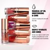 LANGMANNI Tinted Lip Oil, Vibrant High-Shine Moisturizing Lip Care, Six Distinct Shades With Versatile & Cruelty-Free 0.24 Fl oz (#02, 0.25 Fl Oz (Pack of 1))