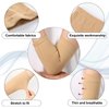 2 Pairs Full Forearm Tattoo Cover Up Compression Sleeves Band Concealer Support UV Arm Sleeves for Women Men (Nude,7.1 x 3.9 Inch)