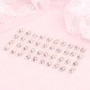 YISSION Hair Clip 40Pcs Mini Rhinestone Sparkly Crystal Hair Pins Small Decorative Wedding Hair Barrettes Silver Bridal Hair Accessories for Girls Women