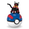 MEGA Pokémon Litten Pokeball Building Toy Kit, Poseable Action Figure (32 Pieces) for Kids