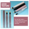 DOITOOL 4pcs Blush Dispenser Pen Cream Blusher Makeup Lipstick Small Empty Tube Empty Bottle Refillable Bottles Empty Makeup Tube Lip Sample Container Lip Tint Travel Lip Gloss Make up Pp