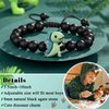 ORISPRE To My Son Bracelet Gifts from Mom Dad Easter Basket Stuffers Gifts for Kids Christmas Valentines Day Birthday Gifts for 3 4 5 6 7 8 Year Old Boys Ideas Decorations Dinosaur