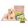 MED PRIDE Dog Training Pads [Travel Pack of 5] - Disposable, Ultra-Absorbent 6-Layer Puppy Potty Pee Pads with Sticky Strips- Leakproof & Waterproof Pet Pads for Dogs & Cats, 22 x 24”